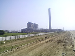 Image - Ash dyke pond, fly ash pond, disposal ash pon, bottom type ash pond, ash dyke waste management, solid waste management, ldpe liner for ash dyke, hdpe liners for ash dyke pond - climax, India